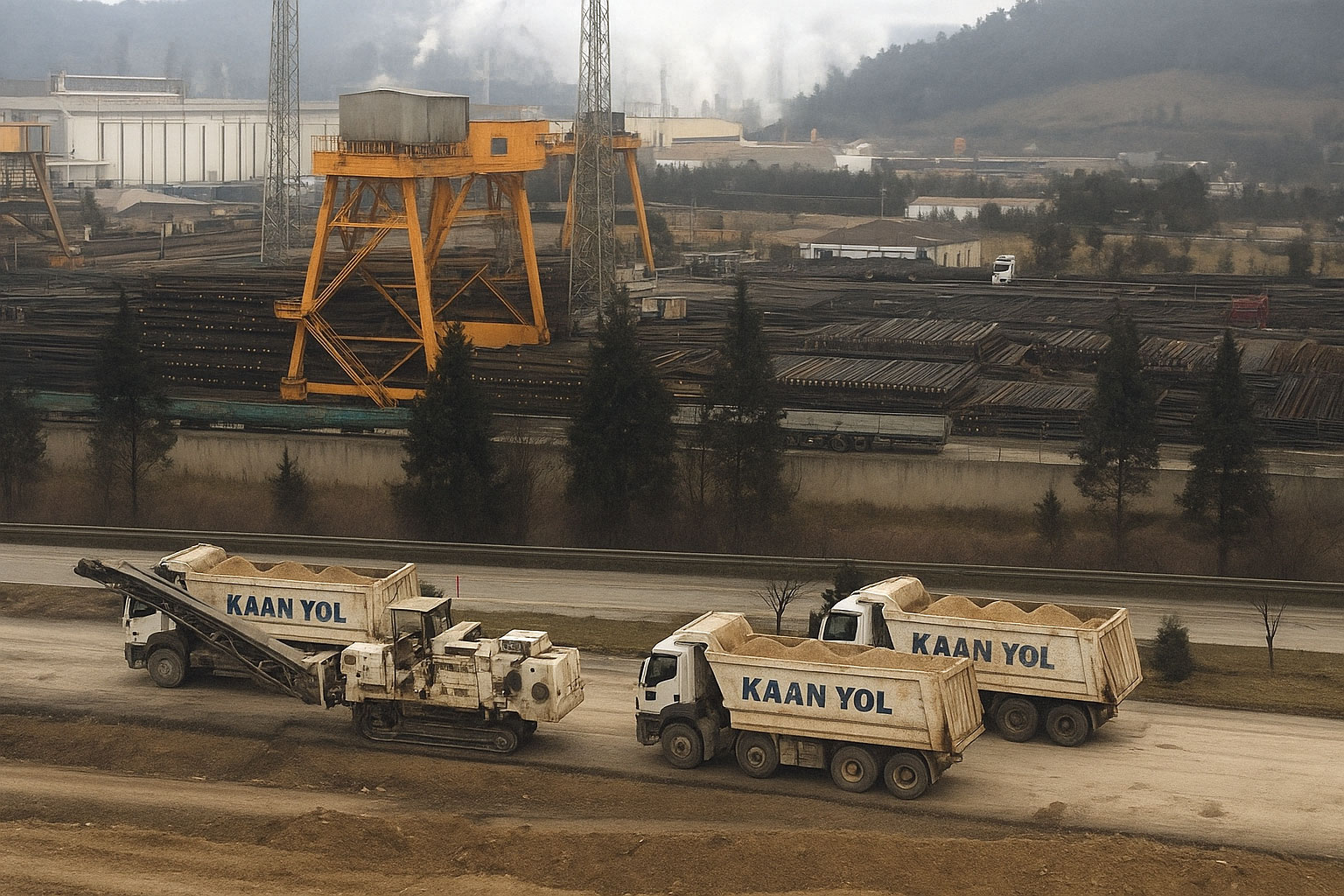 Safranbolu–Karabük–4 BL HD Yolu Kardemir Farklı Seviyeli Kavşağı Yapım İşi